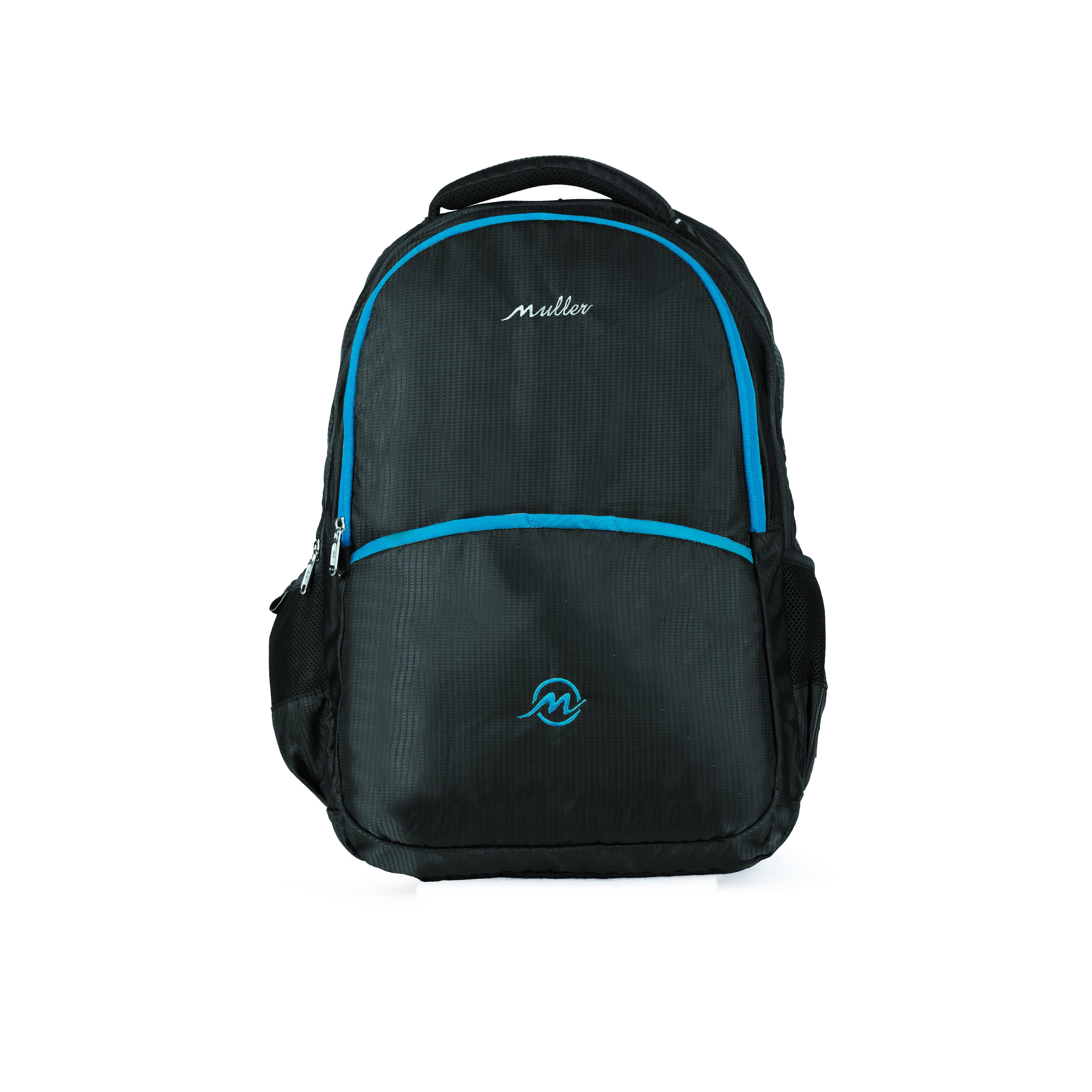 #colour_black & turquoise blue